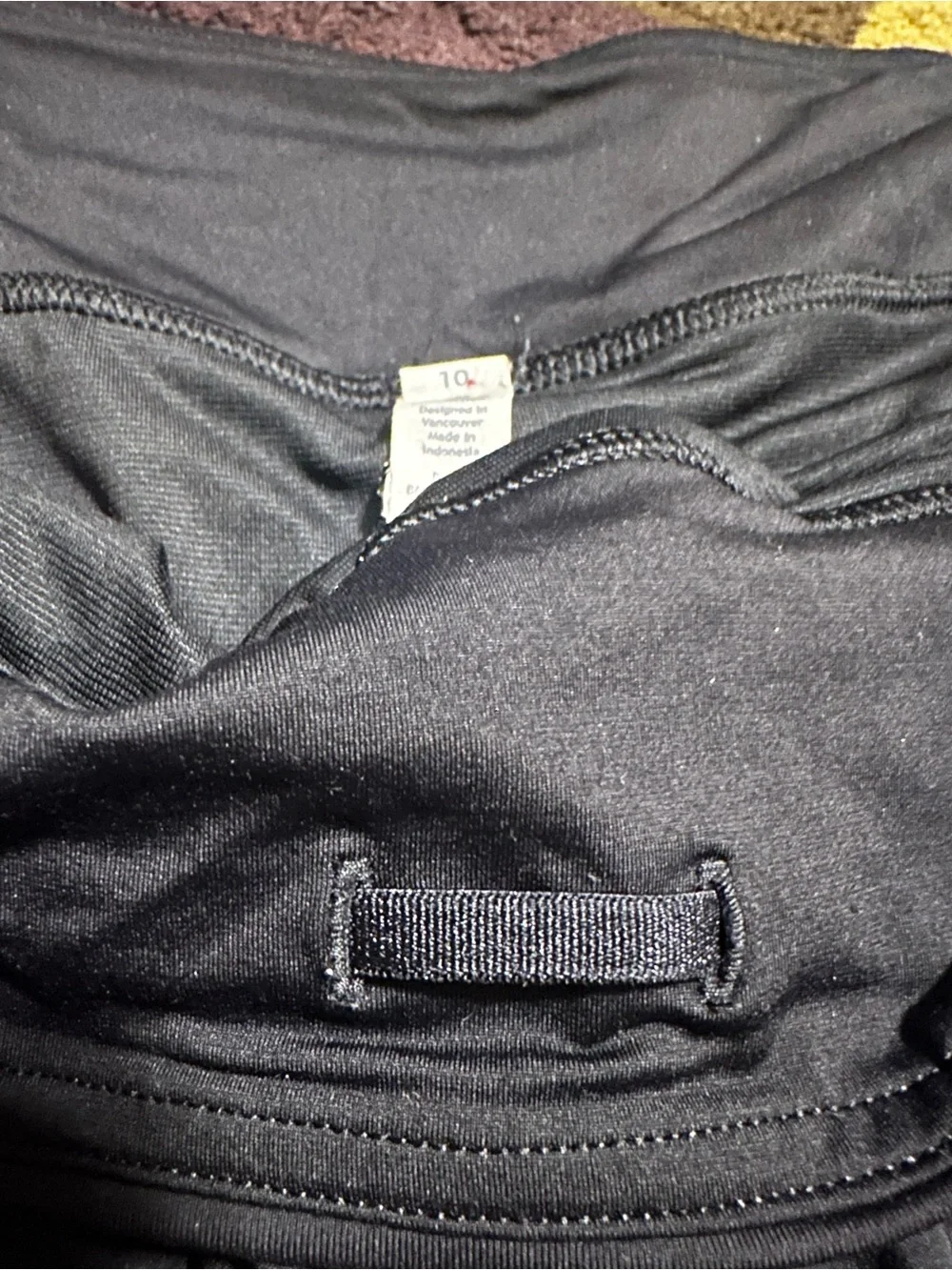 Lululemon Black Speed Up Shorts